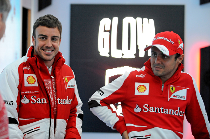 massa-alonso-relax-sulla-neve-2013