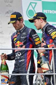 Vettel Webber Malesia