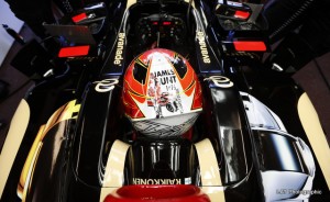 Il casco di Kimi (Foto Ferraro)