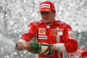 Kimi Raikkonen, unico campione Ferrari nell'era V8