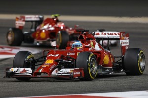 alonso e raikkonen gp bahrain 2014