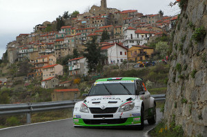 Scandola in azione a Sanremo