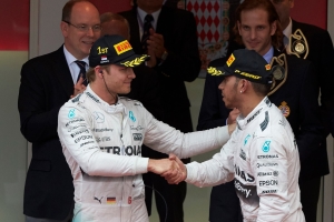 Rosberg e Hamilton