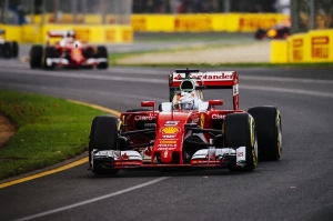 vettel ferrari melbourne 2016