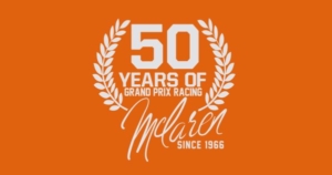 50 McLaren logo