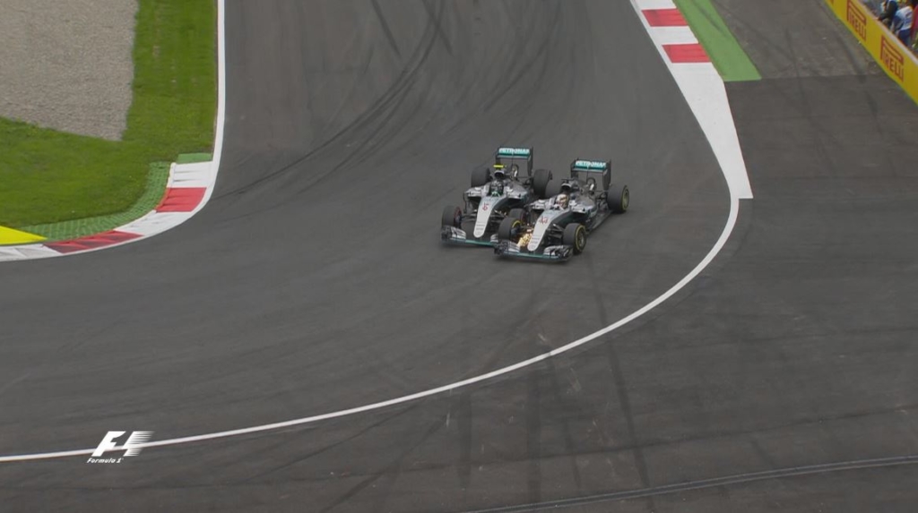 Rosberg e Hamilton